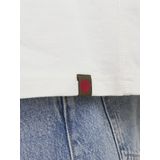 Shirt - Effen - Jersey - Ronde Hals - Kwartmouw - Losse Pasvorm