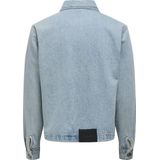 Onssprick - Denim Jas - Katoen - O-hals - Knoopsluiting - Tijdloos
