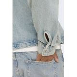 Onssprick - Denim Jas - Katoen - O-hals - Knoopsluiting - Tijdloos