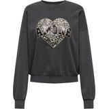 ONLY Sweatshirt »ONLLAUREN L/S LEO O-NECK CC SWT«