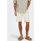 Only & Sons - Onsedge - Korte Broeken - Ecru - Denim