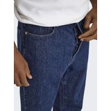 Onstye - High Rise Loose Fit Jeans - Casual Comfort - Tijdloze Fashion