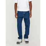 Onstye - High Rise Loose Fit Jeans - Casual Comfort - Tijdloze Fashion