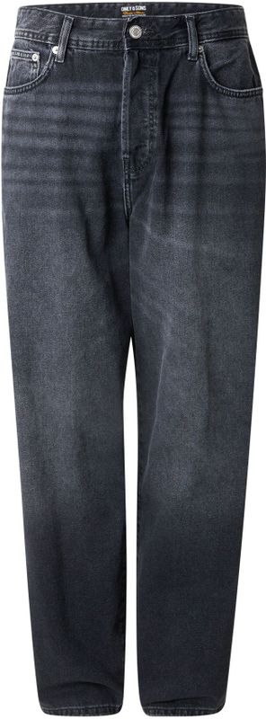 ONLY & SONS - Loose Box TAI DNM CBO NOOS - Donkergrijs Denim - Jeans