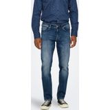 Jeans - Gebleekt - Stretch Denim - Slim Fit - Mid Waist