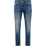 Onsweft - Mid Waist - Slim Fit Jeans - Licht Verwassen Dark Denim - Super Stretch Denim
