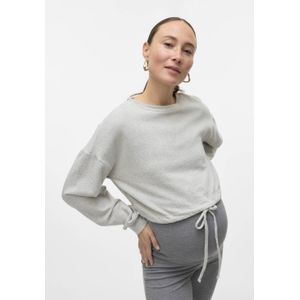 Cardigan - Mélange - Sweatstof - Losse Pasvorm - Lange Mouw