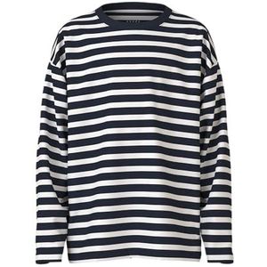 Name it kids Jongens Nkmvaksel Ls RLX Top, Dark Sapphire, 116