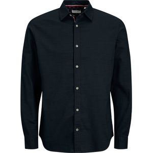 Jack & Jones - JJPIERRE SLUB DETAIL SHIRT LS - Overhemd - Sky Captain - Katoen