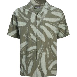 JACK & JONES - Alberto - Overhemd - Seersucker - Lichtgewicht - Korte Mouwen