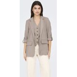 Onlaris - Blazer - Omkeerbaar - Lange Lengte - Loose Fit - Brede Manchetten - Voorzakken