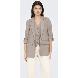 Onlaris - Blazer - Omkeerbaar - Lange Lengte - Loose Fit - Brede Manchetten - Voorzakken