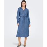 Onlcharis - Blousejurk - Midi-lengte - Lange Mouwen - Regular Fit