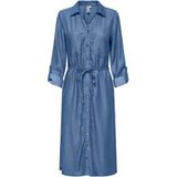 Onlcharis - Blousejurk - Midi-lengte - Lange Mouwen - Regular Fit