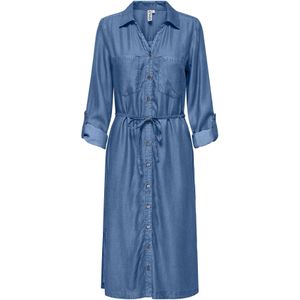 Onlcharis - Blousejurk - Midi-lengte - Lange Mouwen - Regular Fit