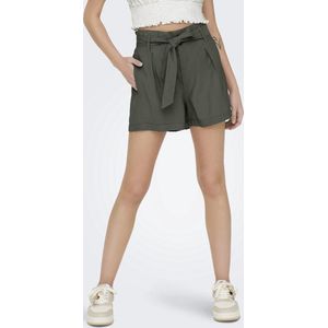 Regular fit korte broek van viscosemix, model 'ARIS'