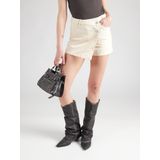 ONLY - ONLMilly - Jeans - Beige - Regular Fit - Korte Lengte