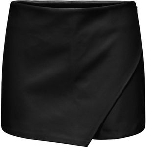 Only - MIST - Skort - Kunstleerlook - Regular Fit - Mini