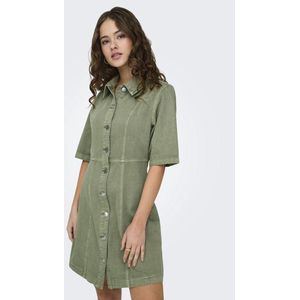 ONLY - ONLSILLA 2/4 SHORT BUTTON DRESS CC PNT - Meisjes - Mini jurken
