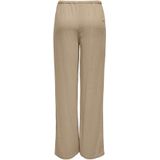 ONLY - Solvi - Broek - Olijfgroen - Wide Leg - Mid Waist