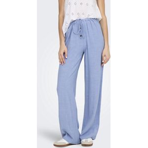 ONLY - ONLSOLVI MW LINEN BL STRING PANT CC PNT - Dames - Leggings - Kleur