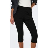 Legging - Zwart - Katoen - High Waist Cropped Fit