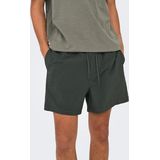 Only & Sons - Zwembroek - Blauw - Seersucker - Normale Pasvorm