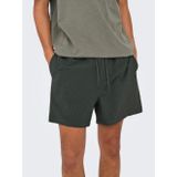 Only & Sons - Zwembroek - Blauw - Seersucker - Normale Pasvorm