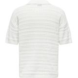 Only & Sons - V-hals Polo - Gebreide Trui - Wit - 100% Katoen