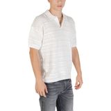 Only & Sons - V-hals Polo - Gebreide Trui - Wit - 100% Katoen
