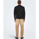 Onscooper - Gebreide Pullover - Hoge Hals - Lange Mouwen - Regular Fit