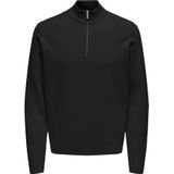 Onscooper - Gebreide Pullover - Hoge Hals - Lange Mouwen - Regular Fit