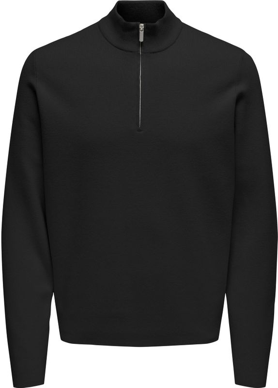 Onscooper - Gebreide Pullover - Hoge Hals - Lange Mouwen - Regular Fit