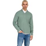 Only & Sons Cooper Trui - Heren Sweater - Iceberg Green
