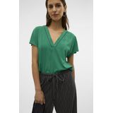 Blouse - Effen - Viscose - Losse Pasvorm - Kwartmouw