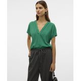 Blouse - Effen - Viscose - Losse Pasvorm - Kwartmouw