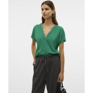 Blouse - Effen - Viscose - Losse Pasvorm - Kwartmouw