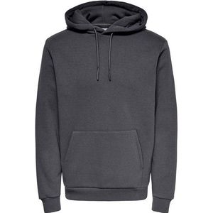 ONLY & SONS - ONSCERES - Hoodie - Grey Pinstripe - Katoen/Polyester