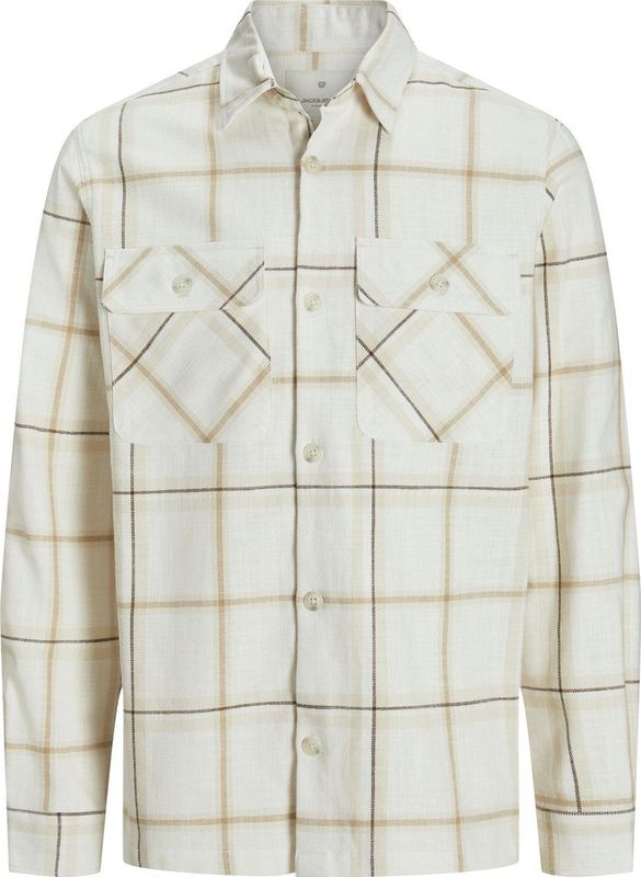 Overshirt - Groen - Twill - Comfort Fit