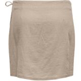 Onlcaro - Korte Rok - Mid Waist - Knoopsluiting