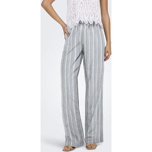 Broek - Mid Waist - Loose Fit - Koordsluiting - Jeans