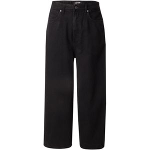 Jeans - Loose Fit - High Waist - Gewassen - Denim