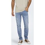 ONSLOOM - Slim LB Destroy 1857 - Jeans - Blauw - Denim