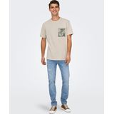 ONSLOOM - Slim LB Destroy 1857 - Jeans - Blauw - Denim