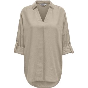 Tuniek - ONLCARO - Viscose - Effen - Driekwart Mouw - Losse Pasvorm