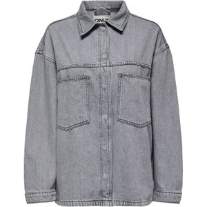 Overhemd - Denim - Blauw - Katoen - Regular Fit