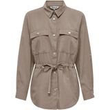 Only - Onlaris Life 45 - Blazer - Taupe - 93% Viscose, 7% Polyester