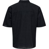 Overhemd - Katoen - Resort Kraag - Korte Mouwen - Relaxed Fit