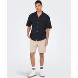 Overhemd - Katoen - Resort Kraag - Korte Mouwen - Relaxed Fit