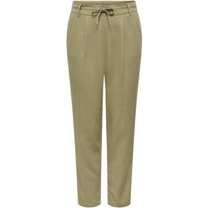 ONLY - ONLCARO - Slim High Waist Broek - Cropped Lengte - Met Zakken